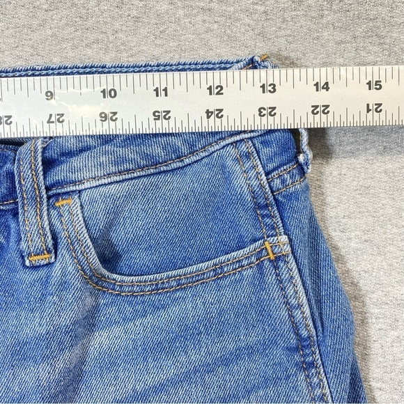 Hollister Mom Jeans Women's 5R Blue Ultra High Rise Stretch Casual Y2K Denim - Picture 12 of 14